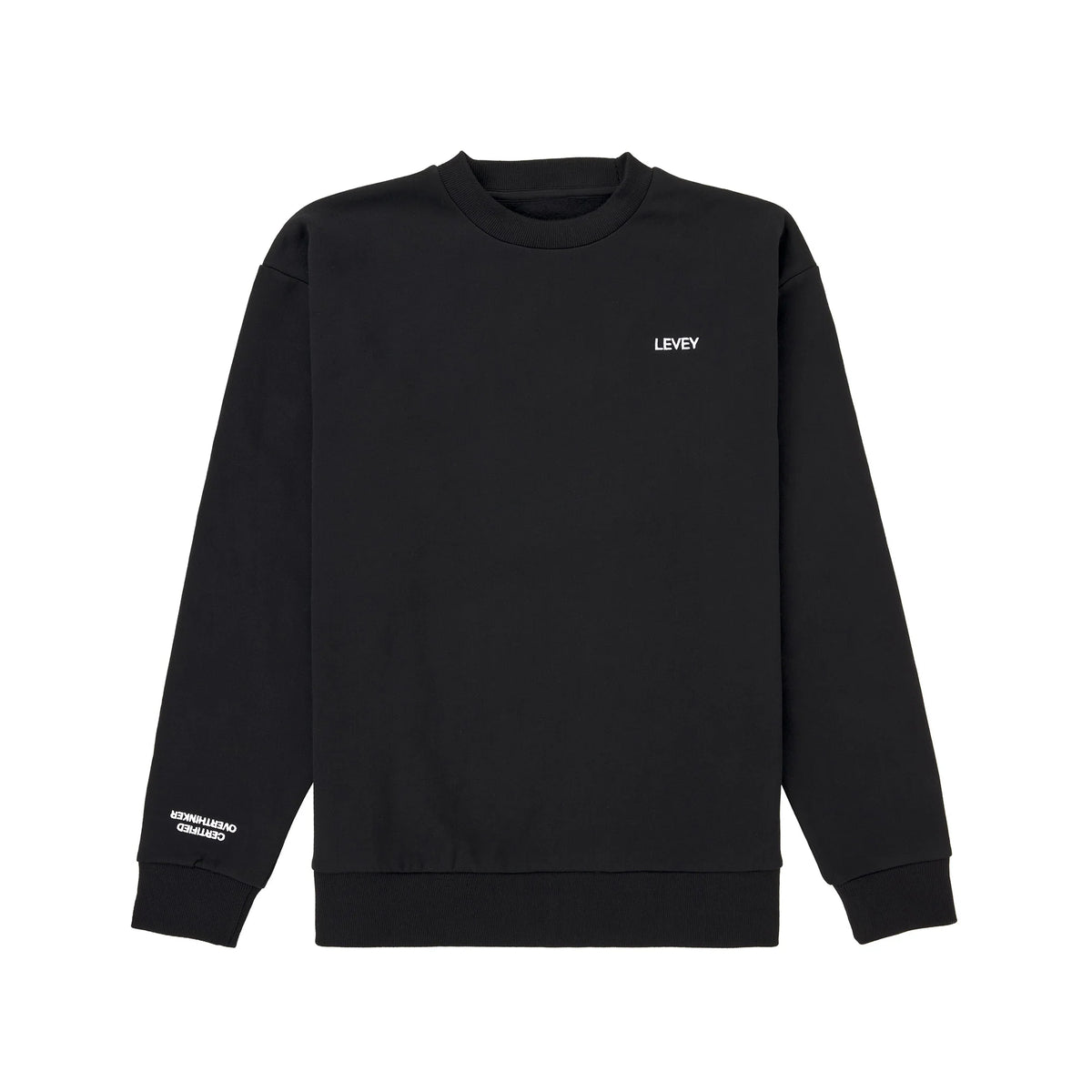 LEVEY PULLOVER BLACK - CALL IT A DOG WALK I CALL IT THERAPY Sweater Pullover für Dog Parents
